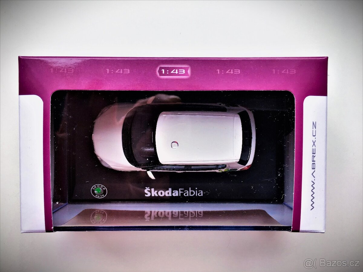 Model ŠKODA Fabia II "GREEN LINE" Abrex 1/43 - 8