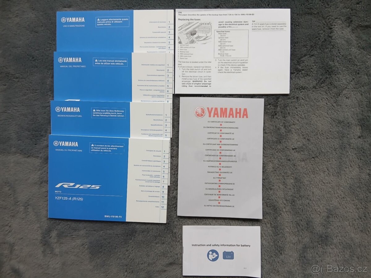 Yamaha YZF-R125 2025 (Monster Energy edice) – NOVÁ, NEJETÁ - 8