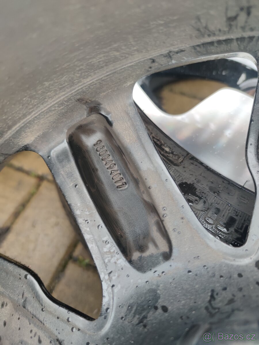 Alu kola 4x108 R17 205/50 letní - 8