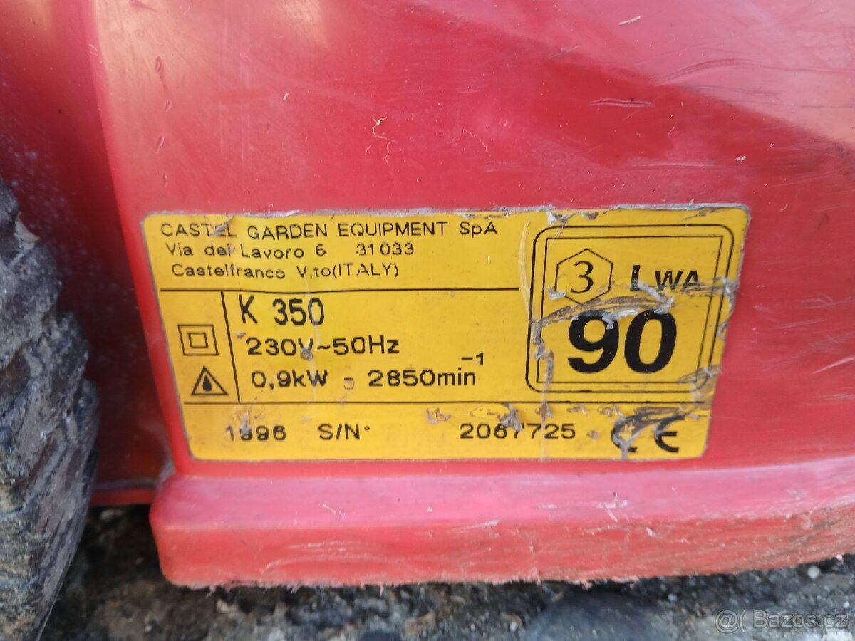 Elektricka sekačka castel garden 900W - 8