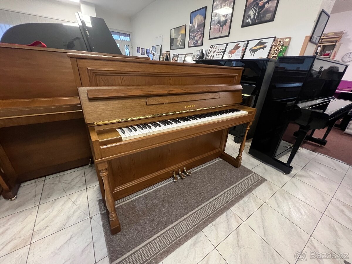 Japonské pianino Yamaha mod. P2 se zárukou 5 let. - 8