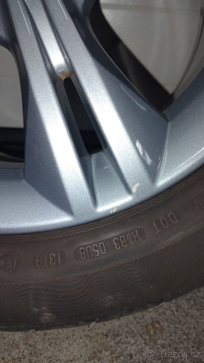 Originální ALU disky Ford s letními pneu - 8