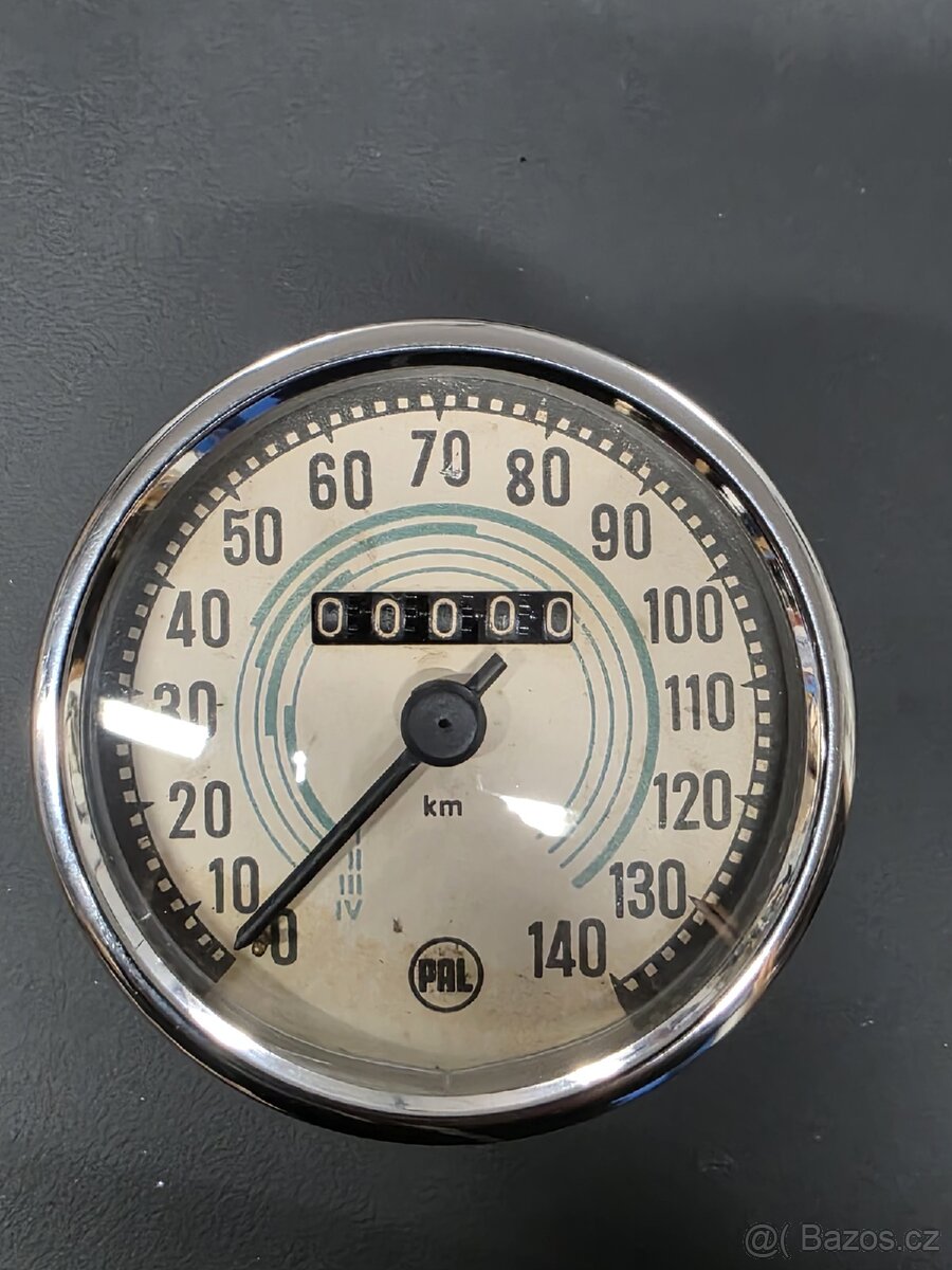 Tachometr Jawa kývačka půlbuben - 8