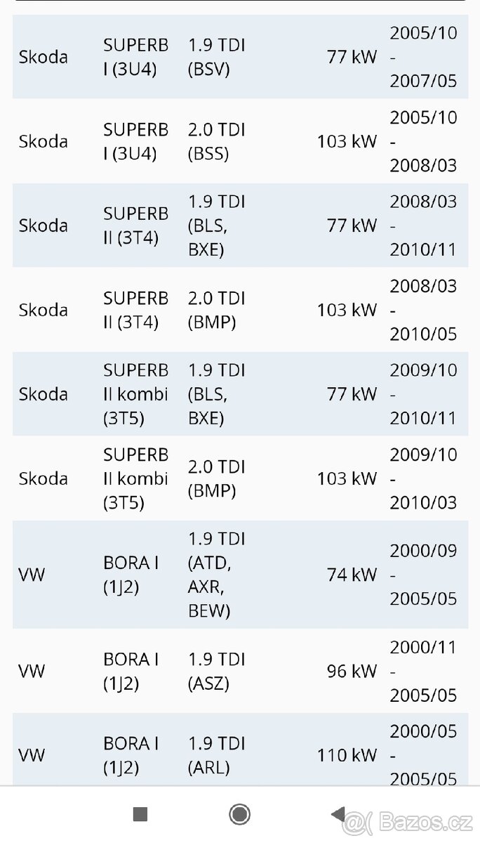NOVÉ těsnění ventilového víka motorů VW,Seat,Škoda. - 8