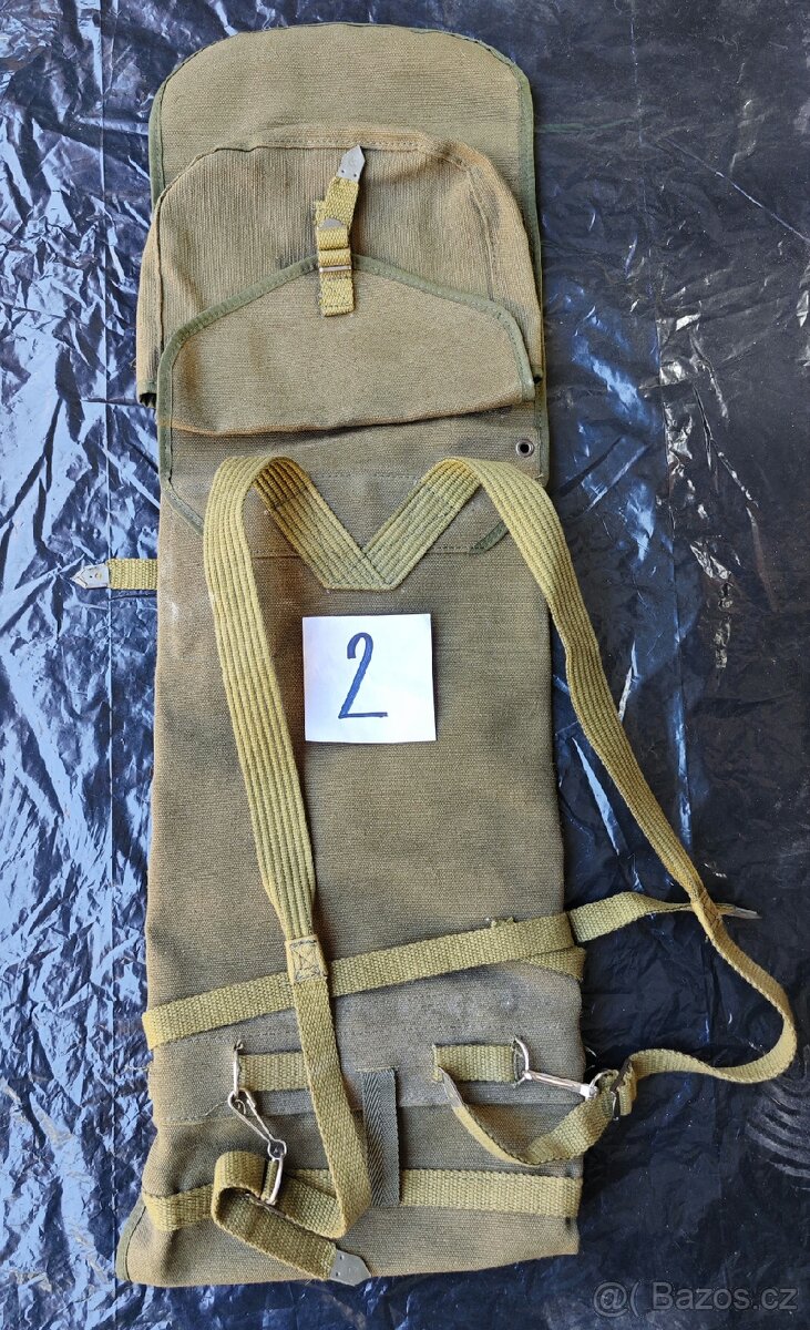 Staré trampské batohy - Opusky, Usárny, Uesky 1 - 8