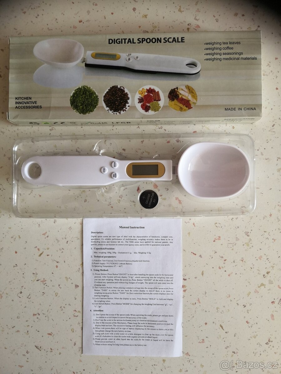 Digitální lžícová váha - 8