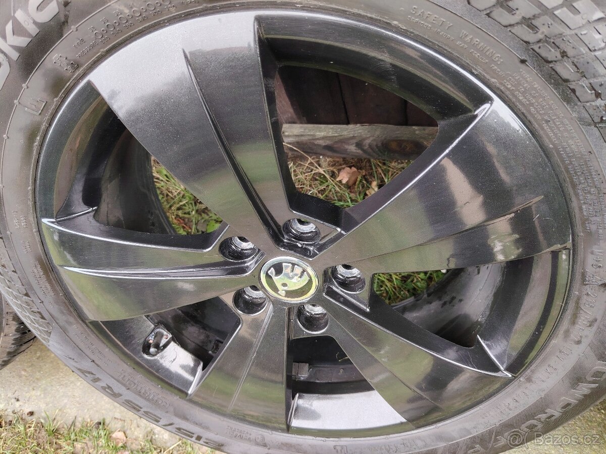 Alu kola škoda Superb 3 215/55/17 - 8