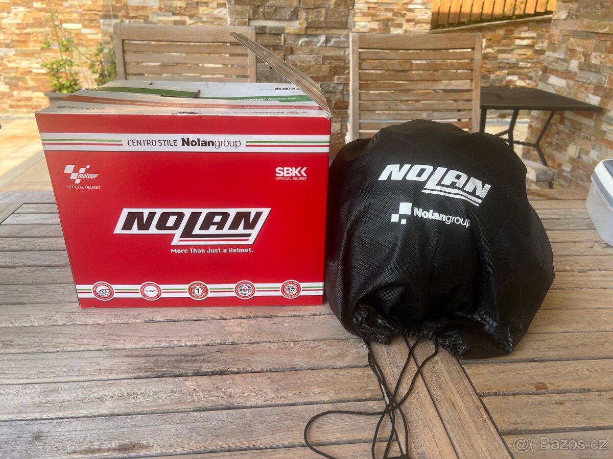 Helma Jet Nolan N21 Tricolore 31 Metal White S - 8