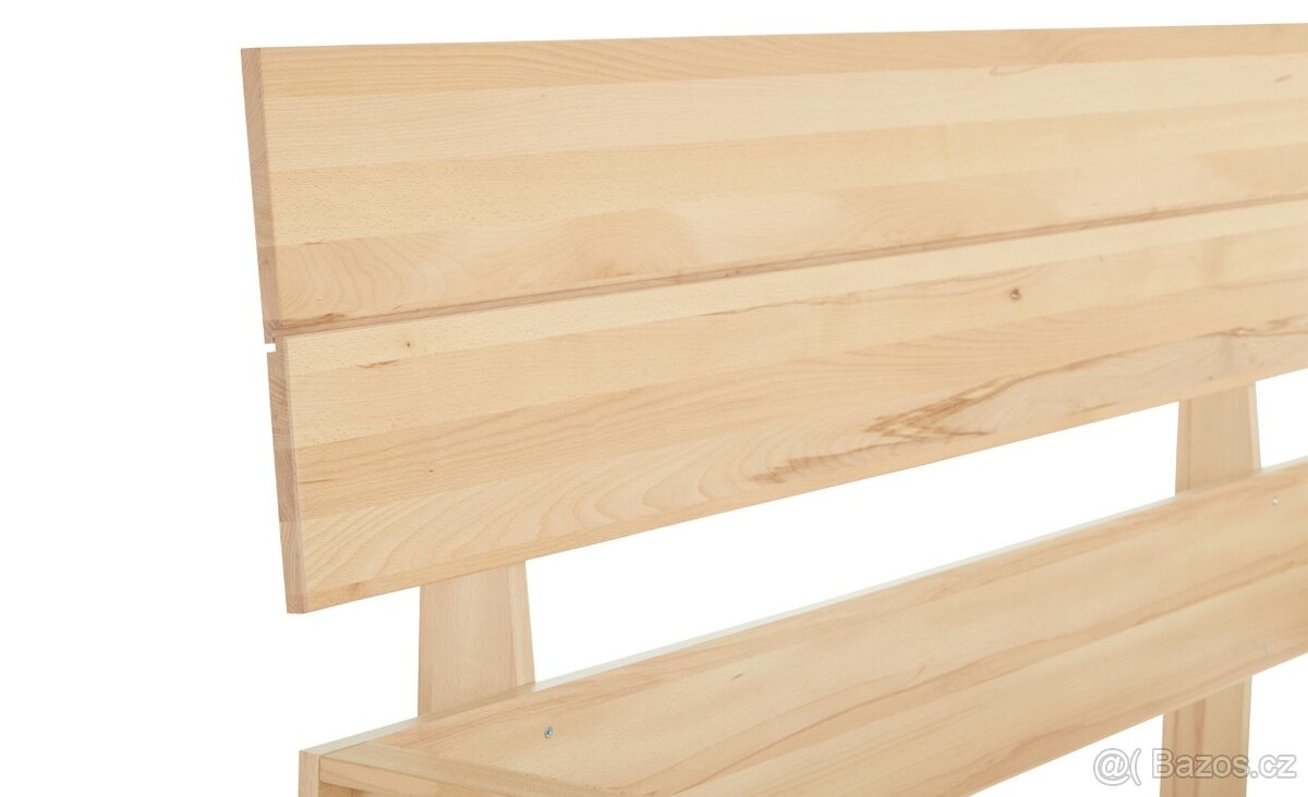 Postel z masivu buk berlin Germany 140 cm - 8