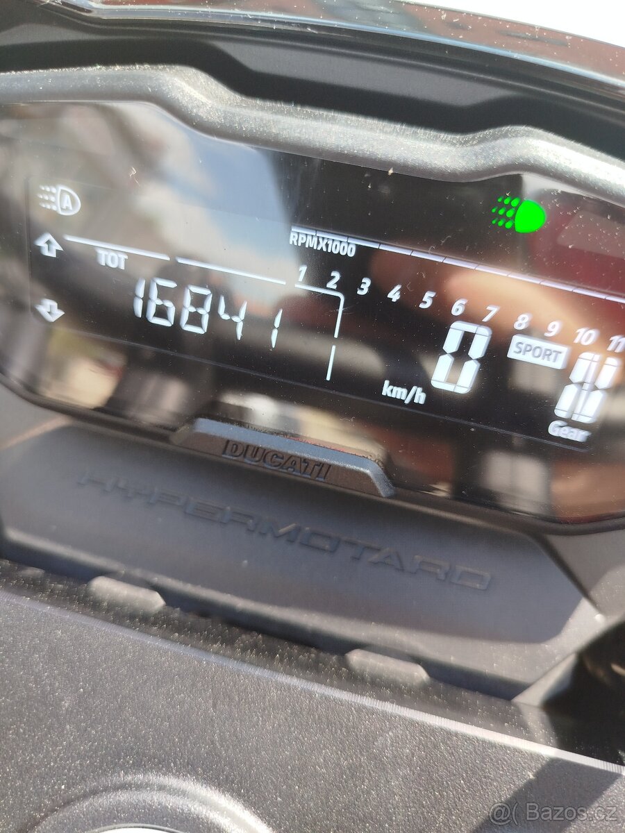 Ducati Hypermotard 698 RVE, ČR, TOVÁRNÍ ZÁRUKA, RAKETA - 8