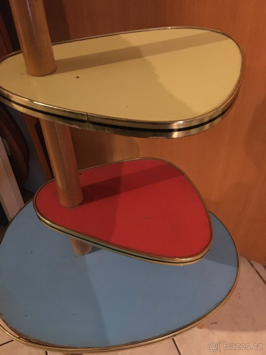 Retro stojan na kvetiny - 8