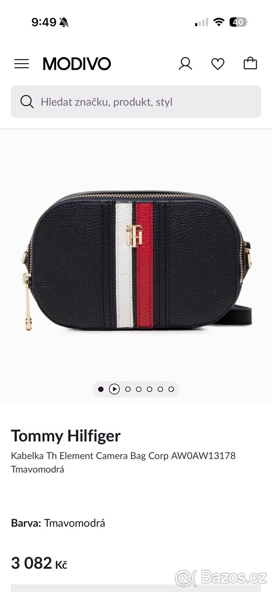 Kabelka Tommy Hilfiger černá - 8