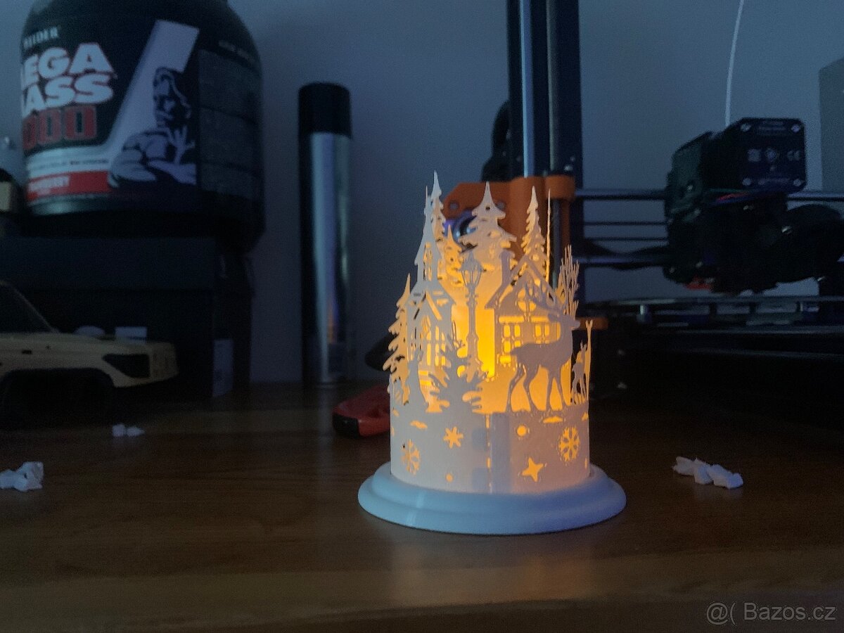 Vanocni dekorace na svicku - 8