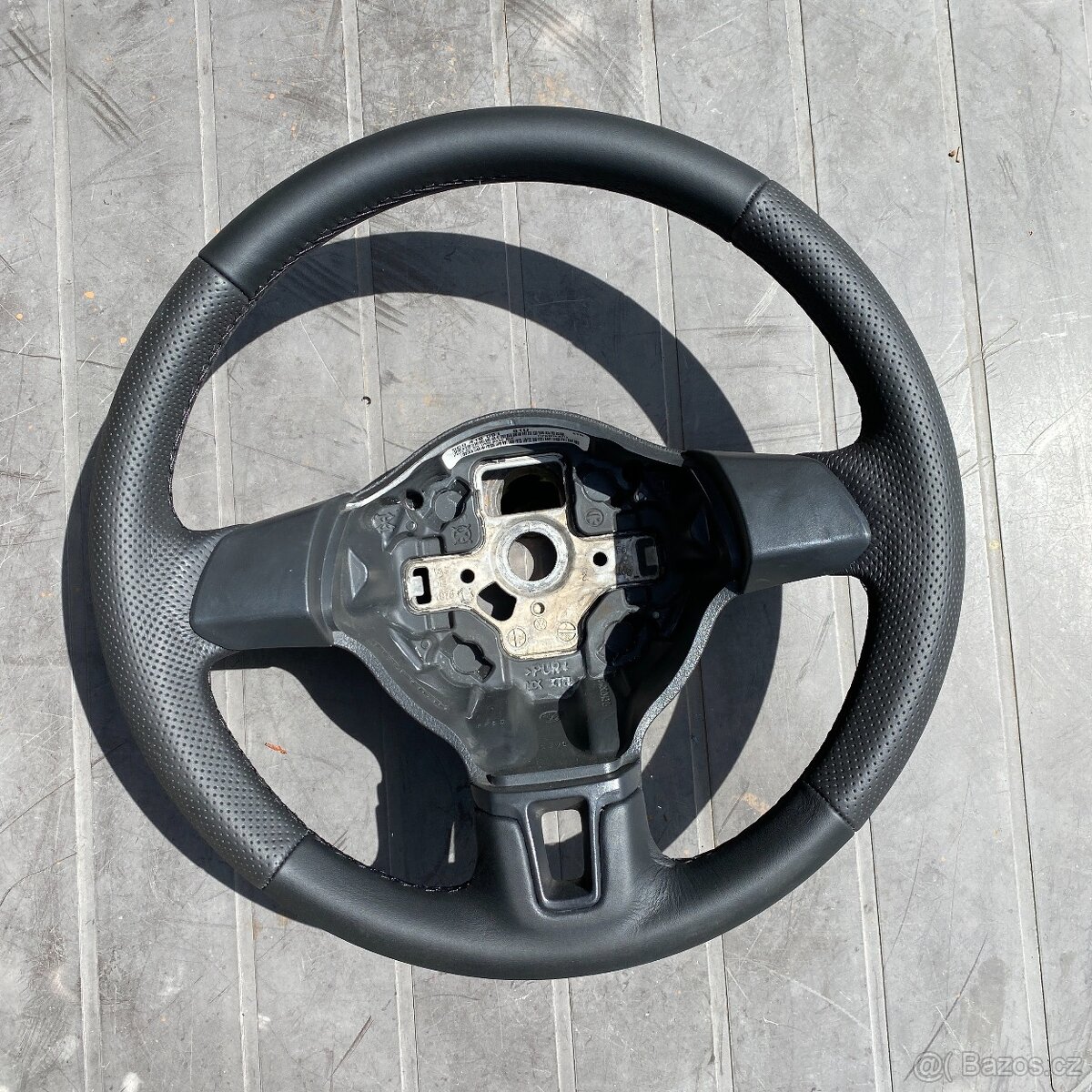 Vw Polo 6R/Caddy nový kožený volant - 8