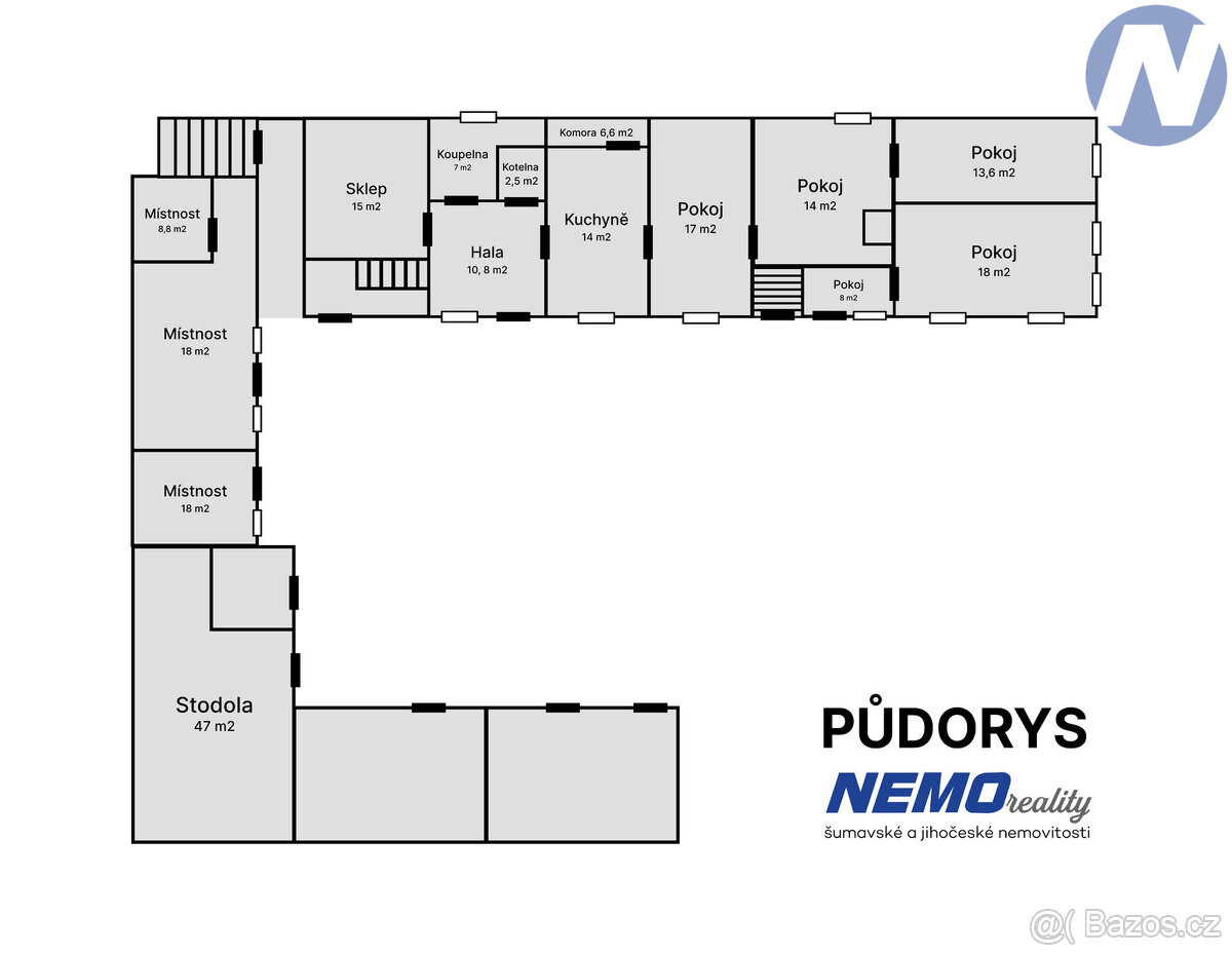 Prodej hospodářské usedlosti, Švihov u Lažišť - 8
