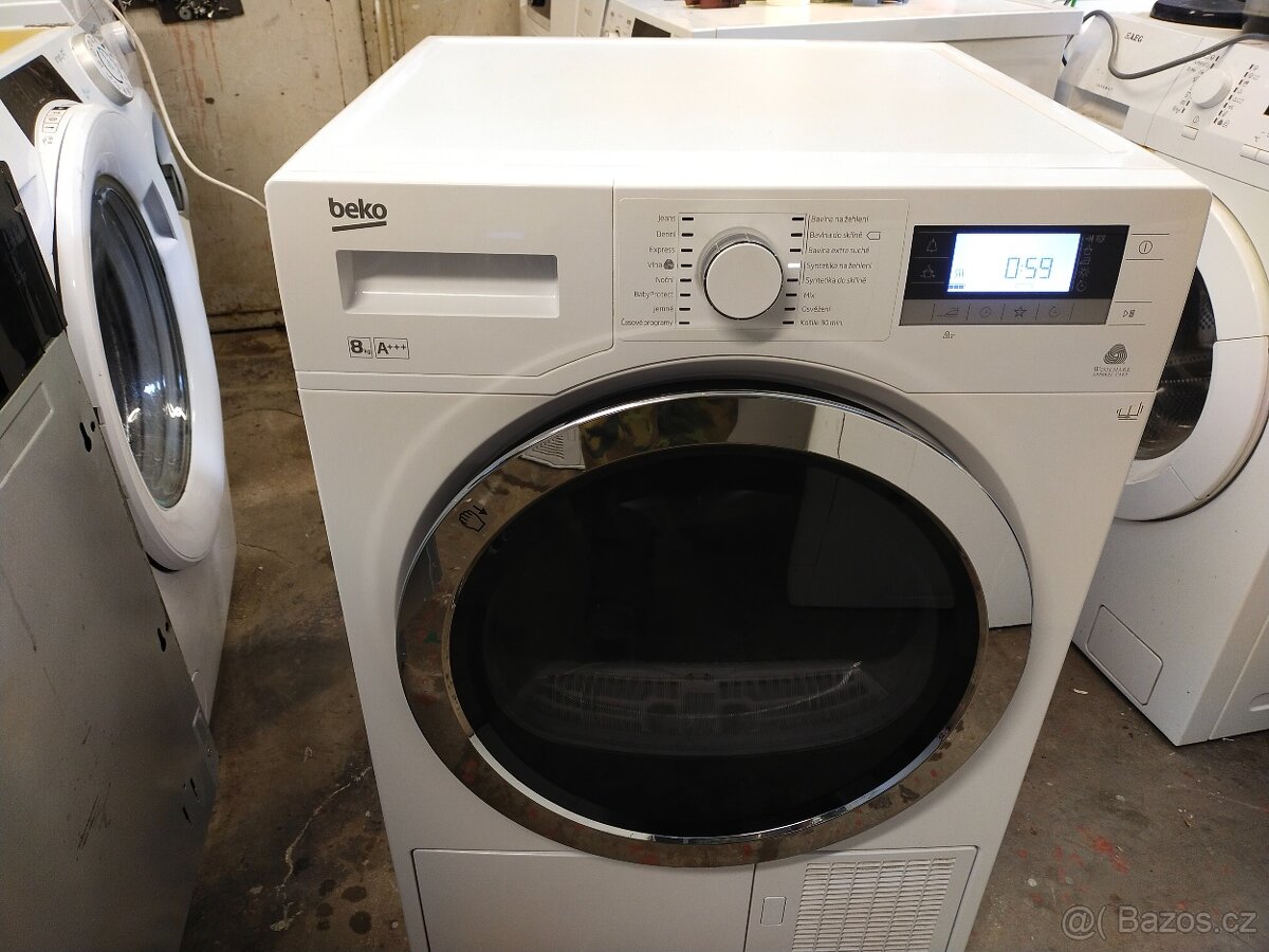Prodám plně funkční digitální sušičku zn. BEKO--8 kg--DOVEZU - 8