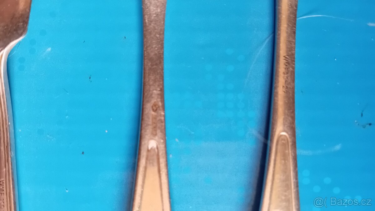 Secesní sada rybích příborů WMF - 8