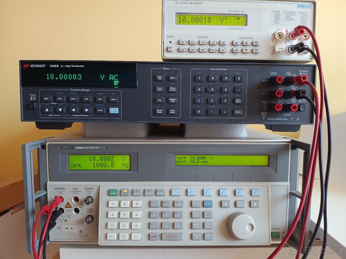 # Přesný 7½ místný multimetr PREMA 5017 # - 8