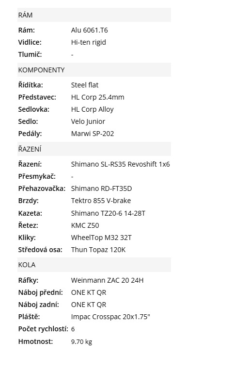 dětské kolo Superior paint 20 červené - 8