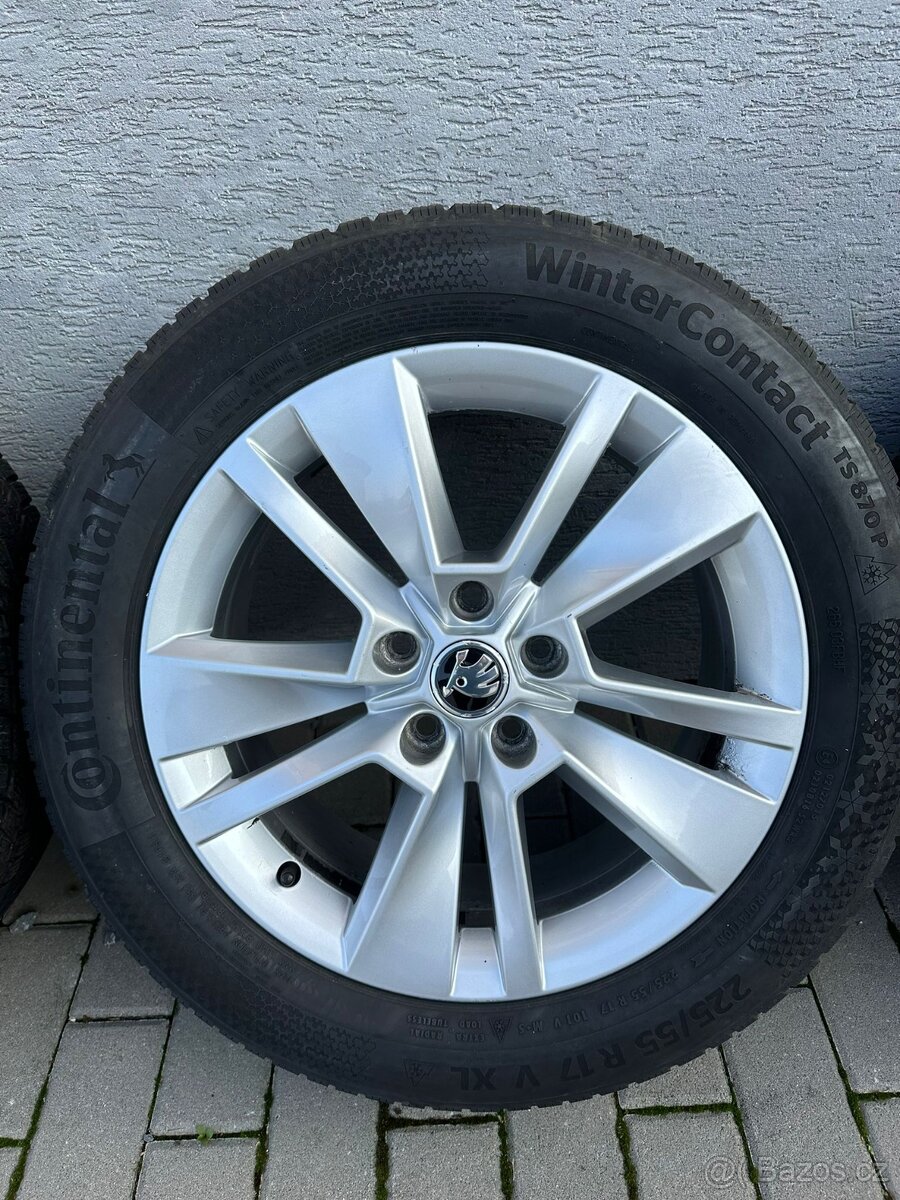 Alu kola Škoda Karoq TRITON R17 Zimní 7mm - 8