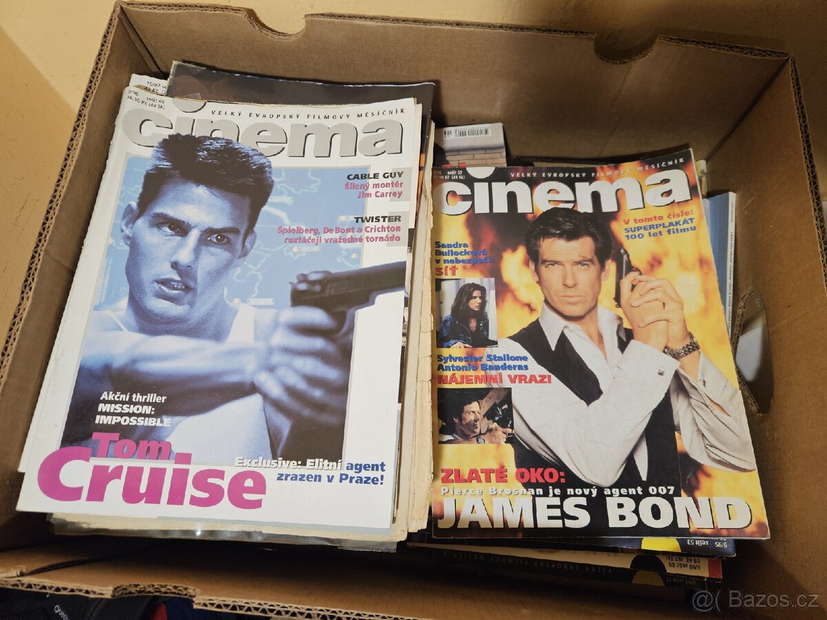 Retro filmové časopisy Cinema z devadesátek - 8