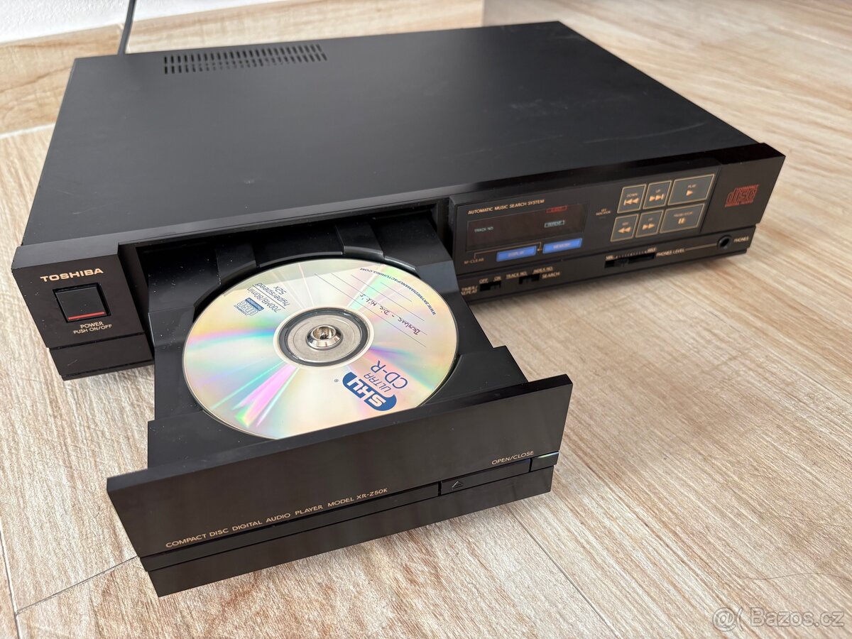 CD přehrávač Toshiba XR-Z50K vintage - 8
