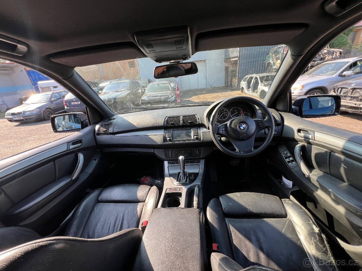 Bmw x5 e53 facelift 3.0d Blacksaphire na díly - 8