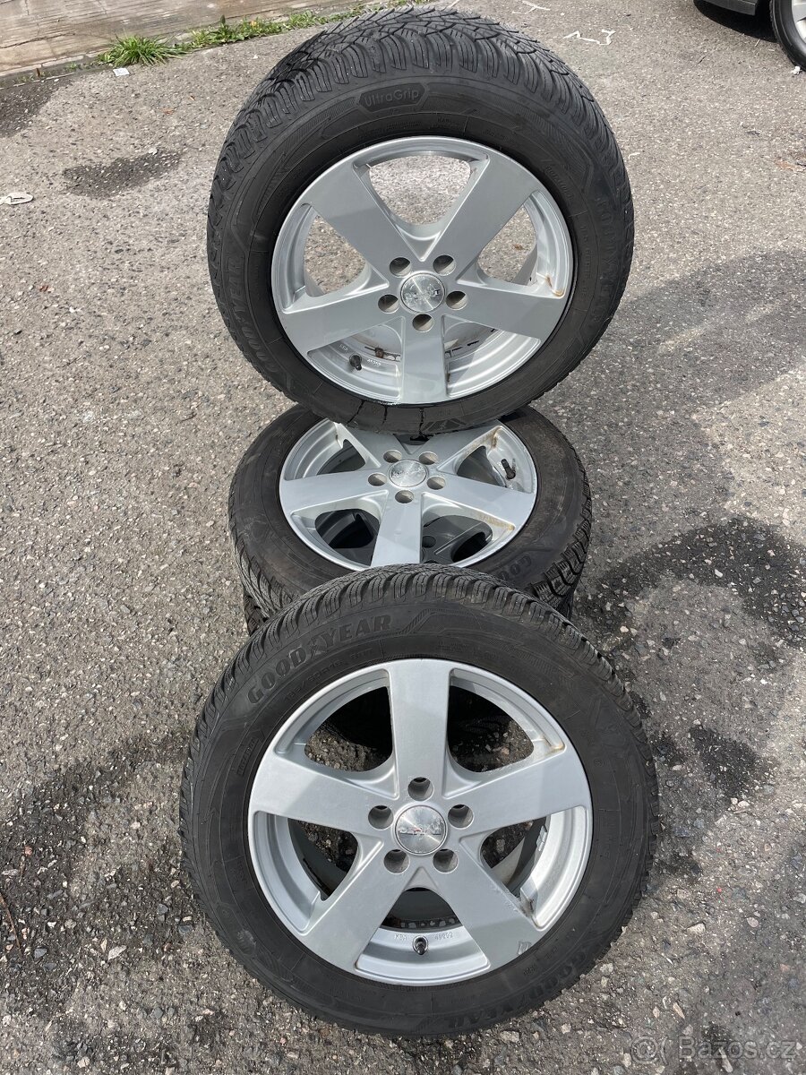 Zimní sada 5x100 DEZENT 185/60/15 ET38 Rapid - 8