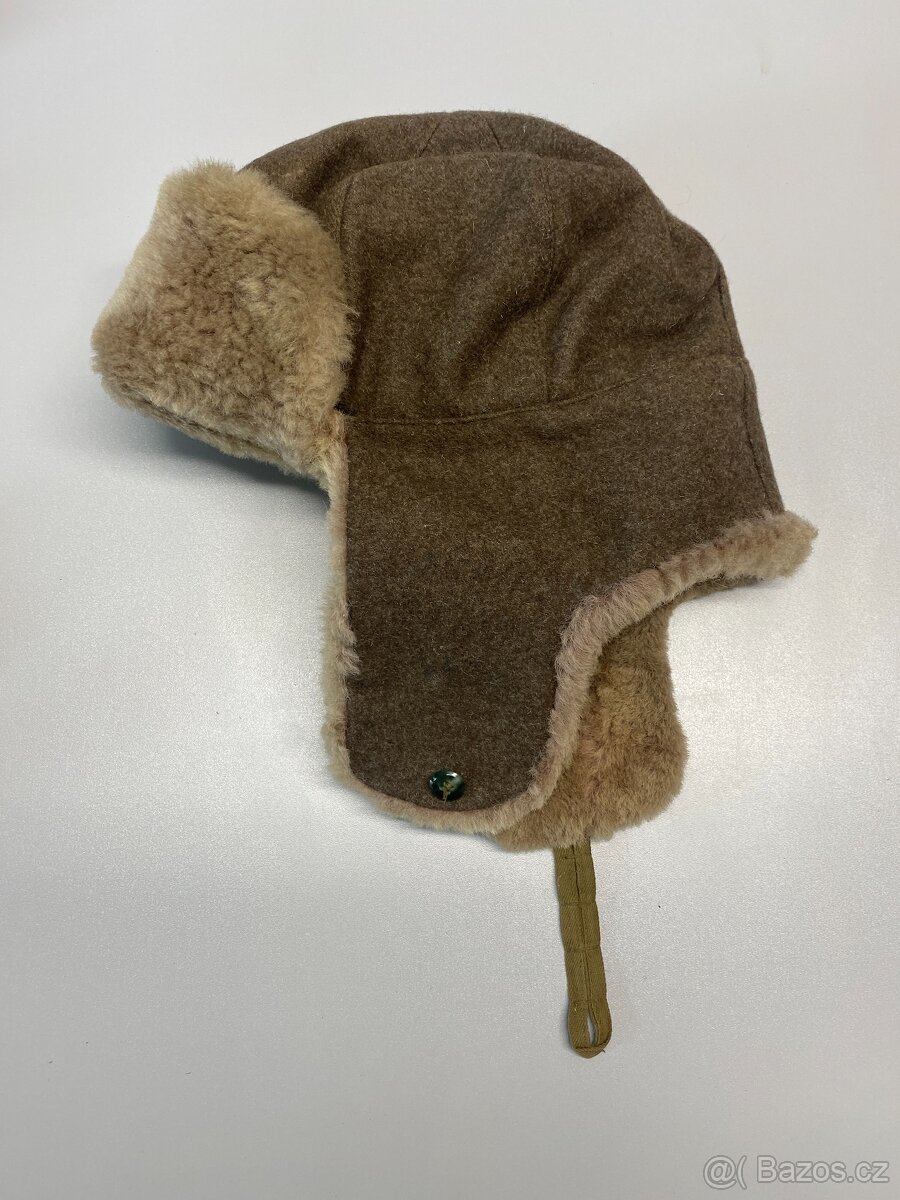 stará uniforma čepice ušanka beranice kopřivová 59 - 8