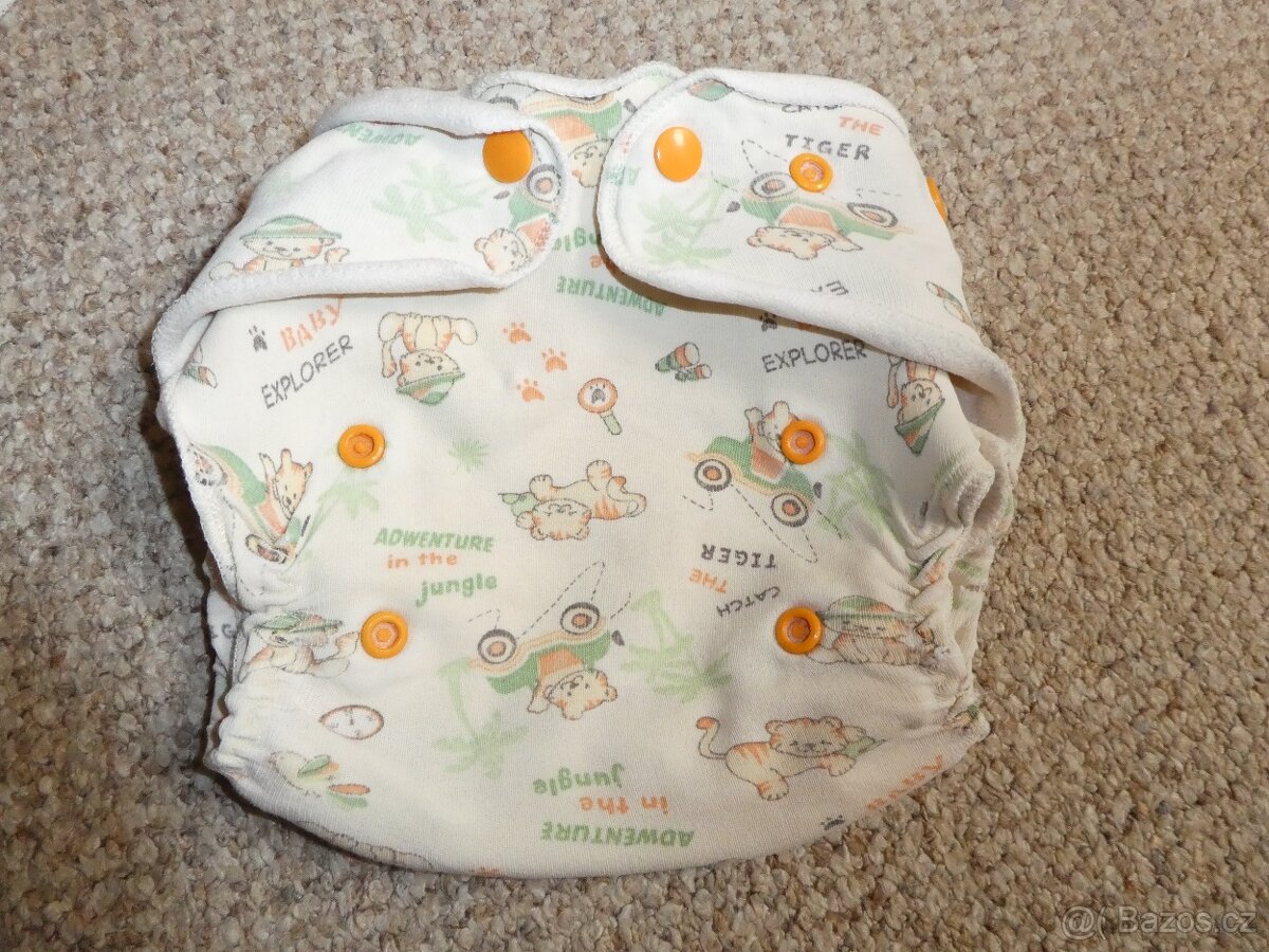 Kompletní sada bambusových plenek - 8