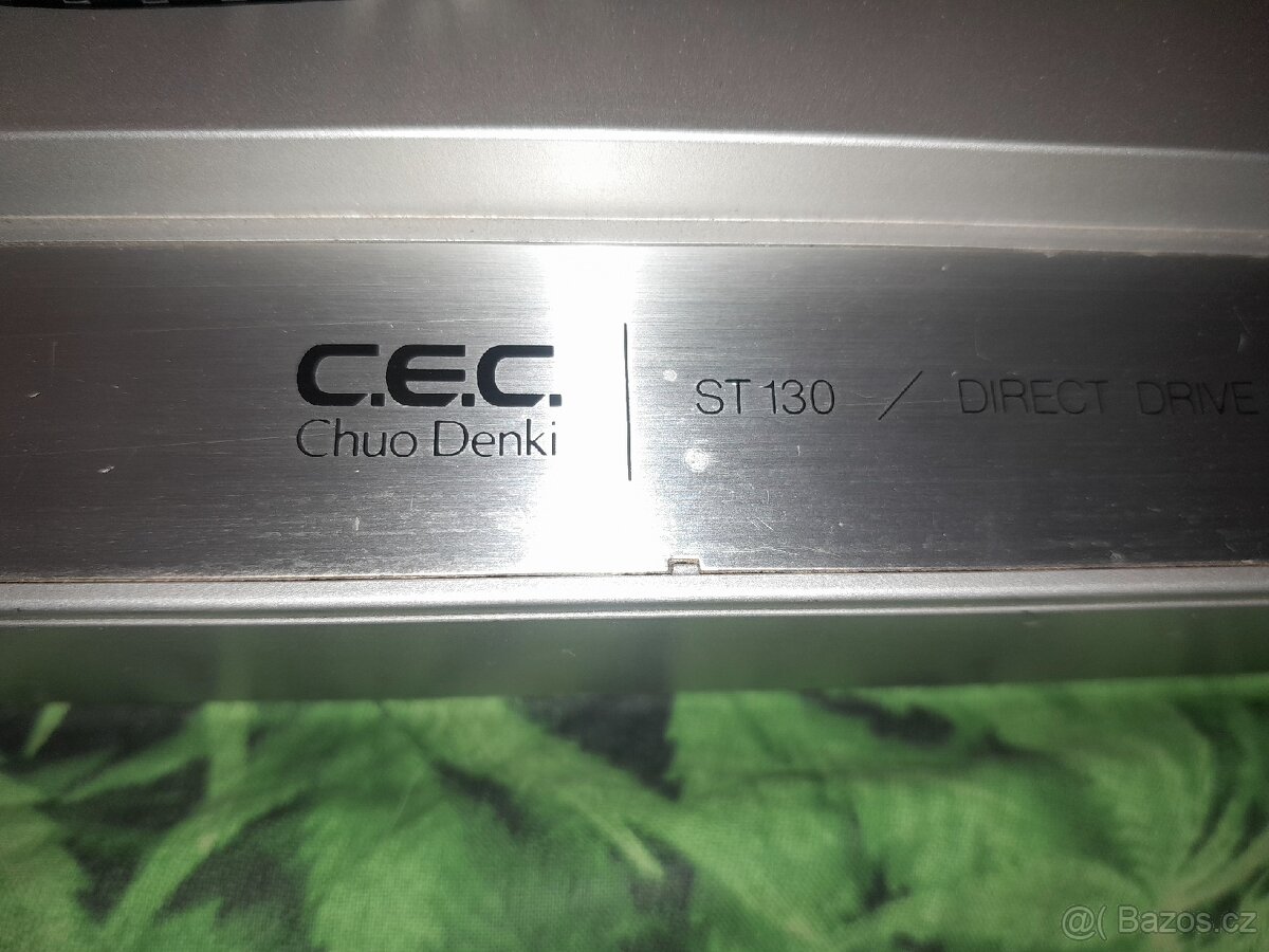 Gramofon C.E.C Chuo Denki ST-130 Directdrive semiautomat - 8