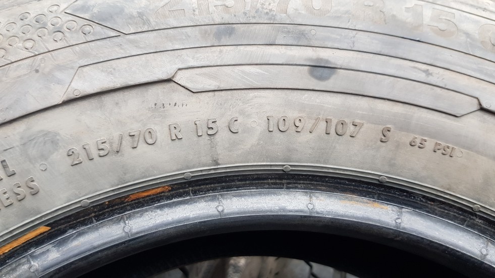 Letní pneu 215/70/15c Continental - 8