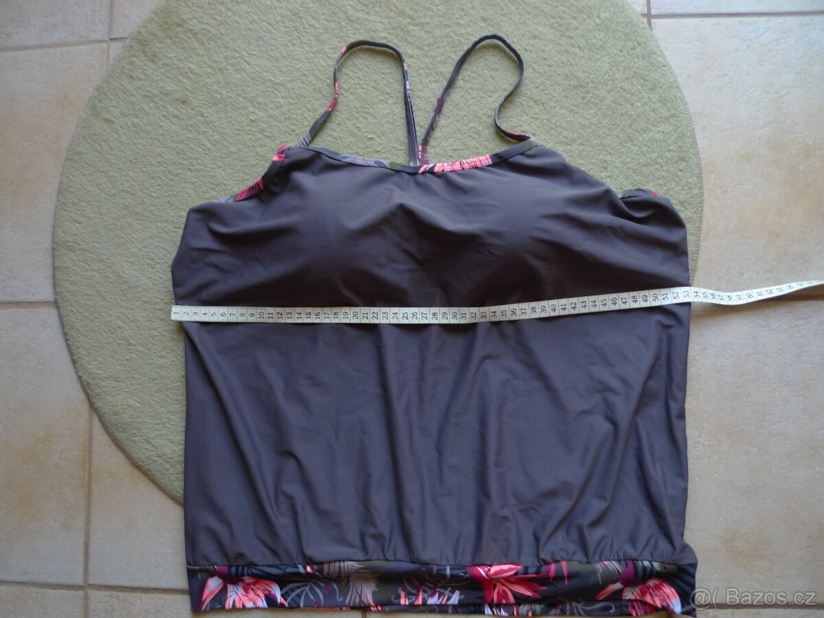 Tankiny, vršek od plavek, plavky Bonprix 48 - 8