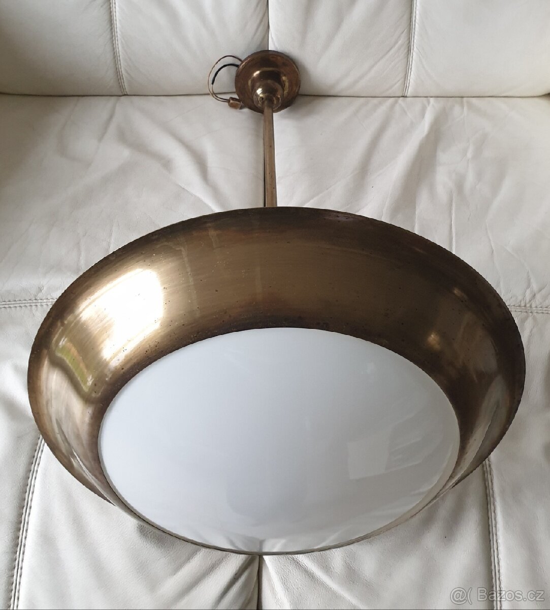 Unikátní starožitný lustr UFO Franta Anýž 30.léta - 8