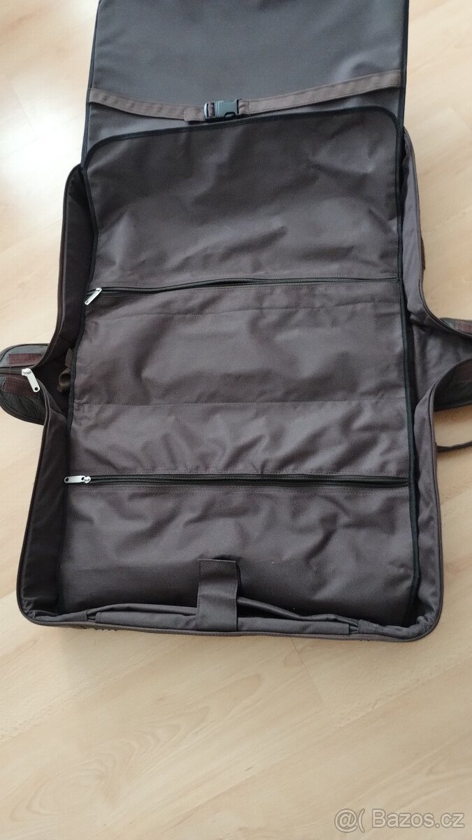 Kožená cestovní taška na oblek - 8