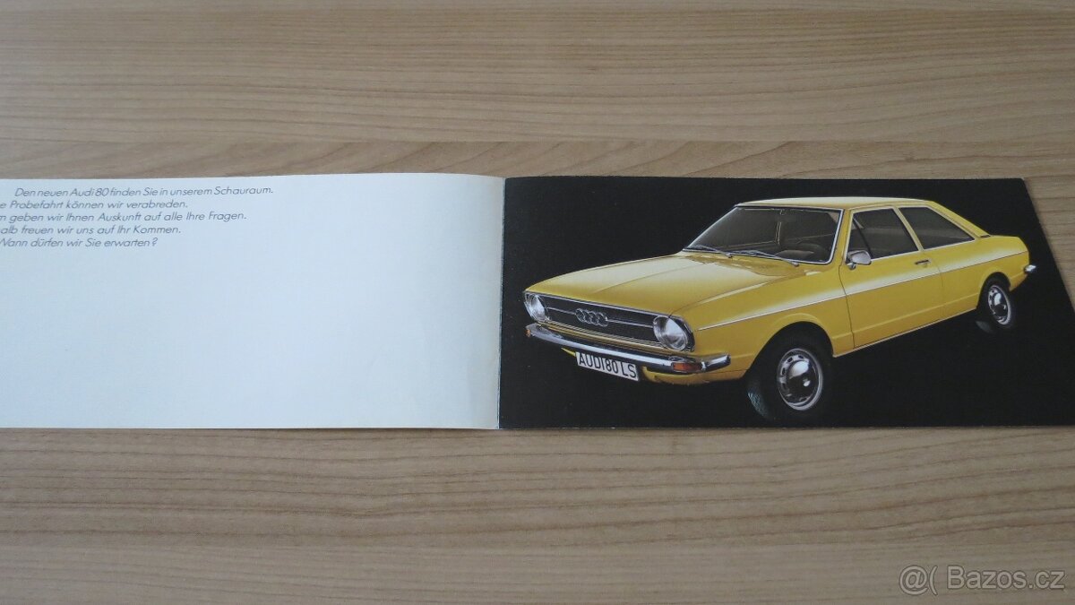 Prospekty Audi - Auto Union, NSU, DAF, BMW, 60.-90. léta. - 8