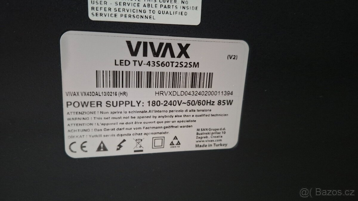 Smart Televize vivax 109 cm. - 8