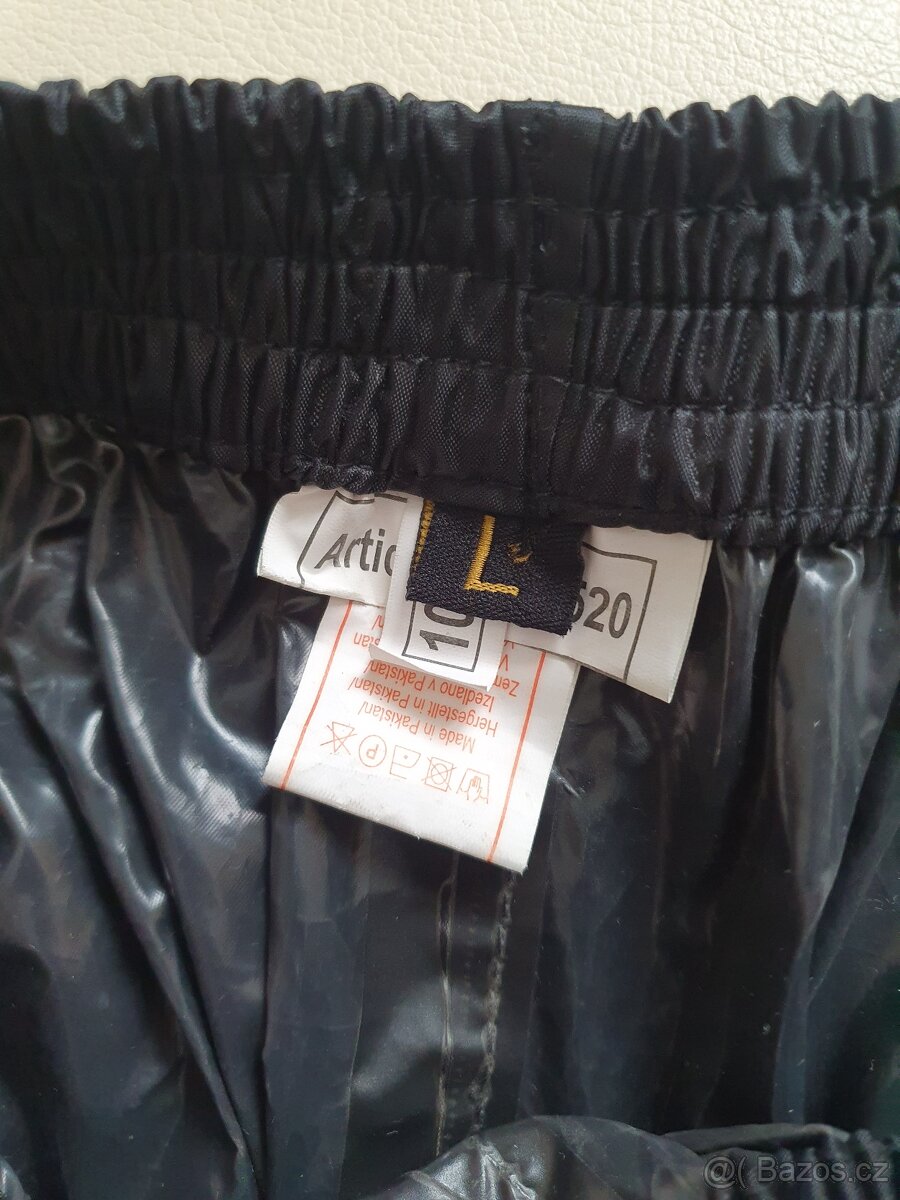 Modeka kalhoty do deště – černé, vel. L - 8