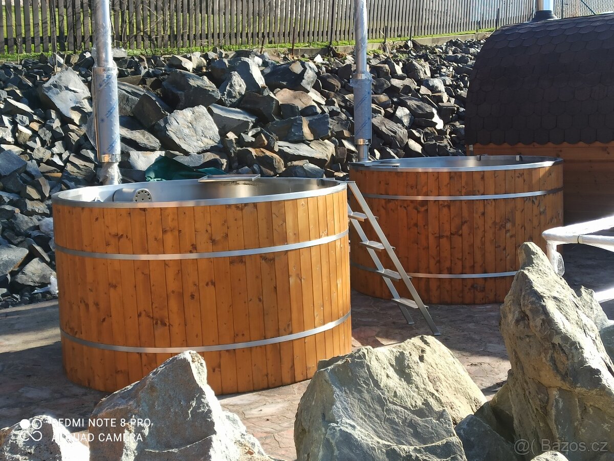 Koupací sud ,káď celonerezový. - 8