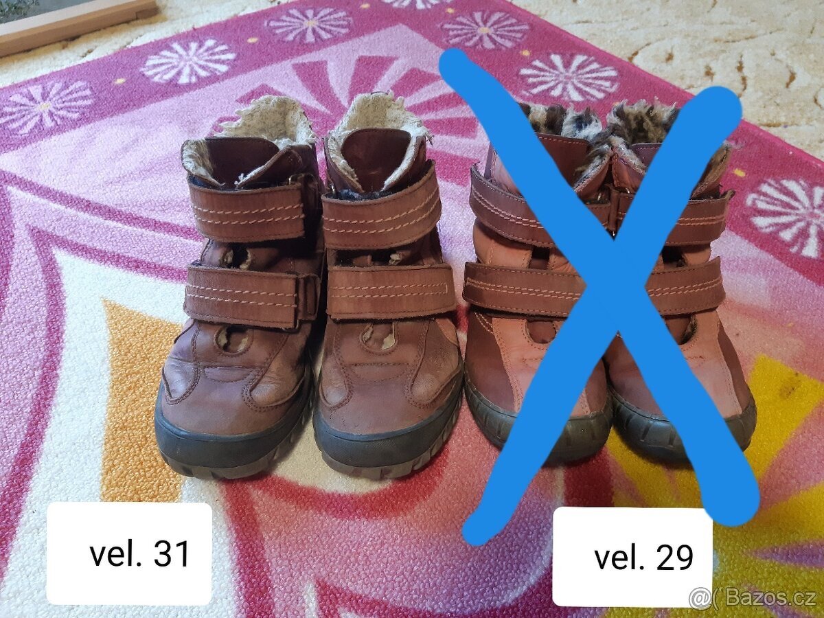 Boty dívčí různé - 8