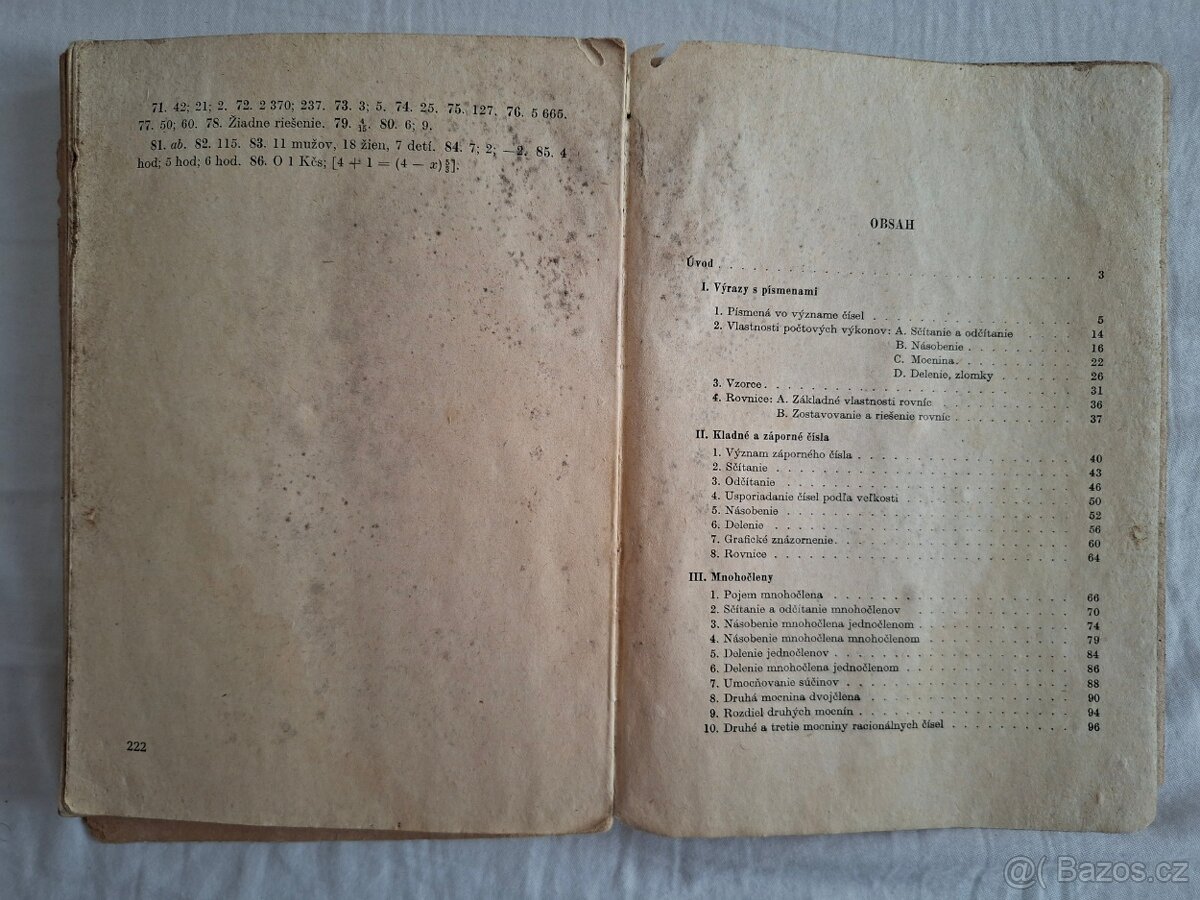 Sbírka úloh z algebry pro 7. a 8. ročník (1958) - 8