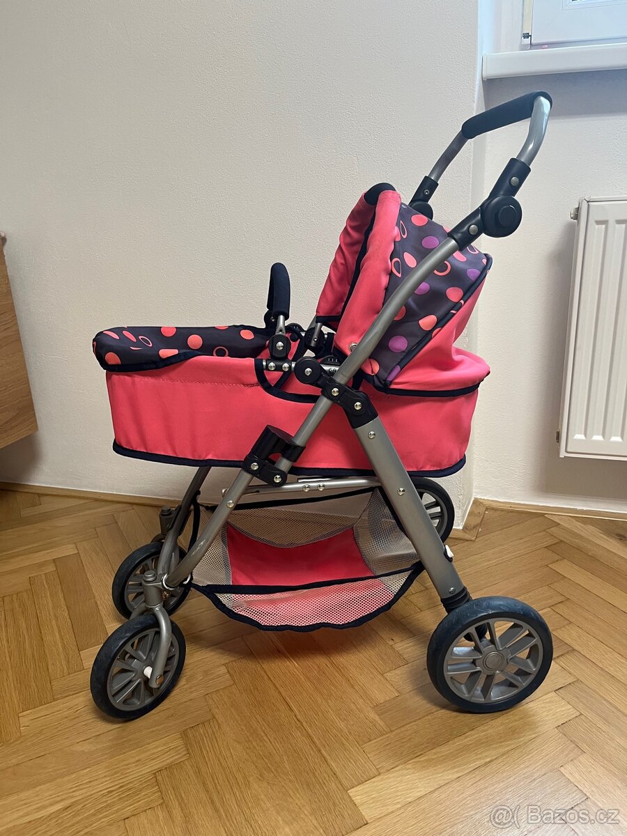 kočárek s židličkou pro panenky - 8