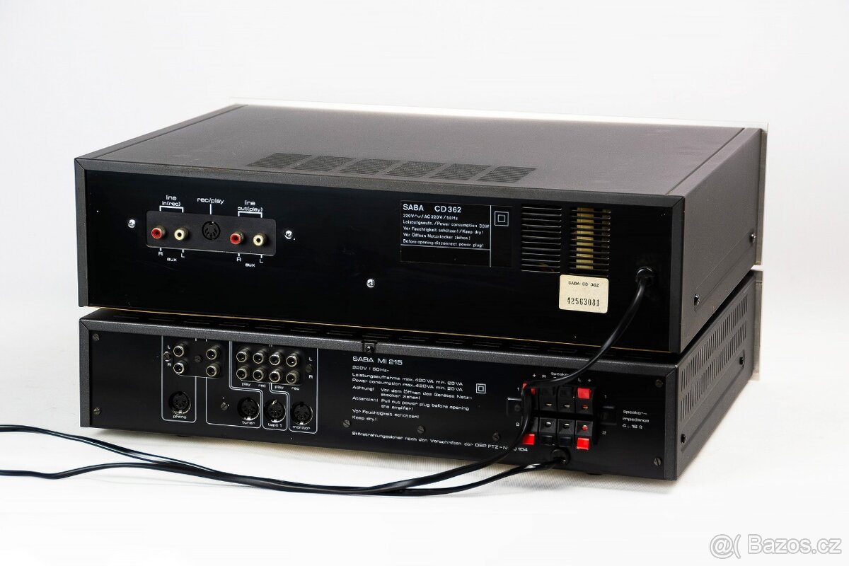 SABA MI-215, CD-362 / nejvyšší modely - 8