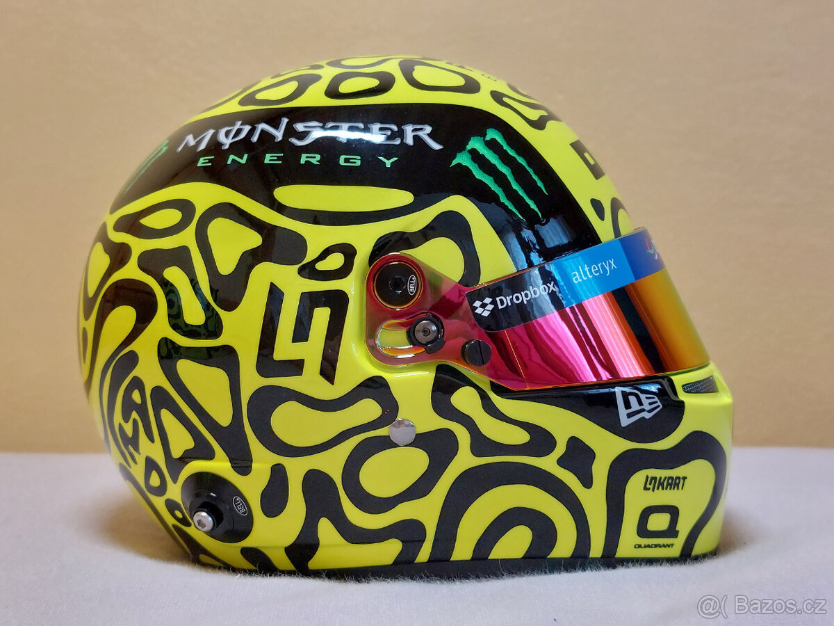 Lando Norris 2024 McLaren F1 helma 1:2 - 8