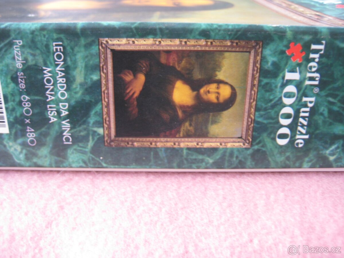 Puzzle Mona Liza, 1000 dílků - 8