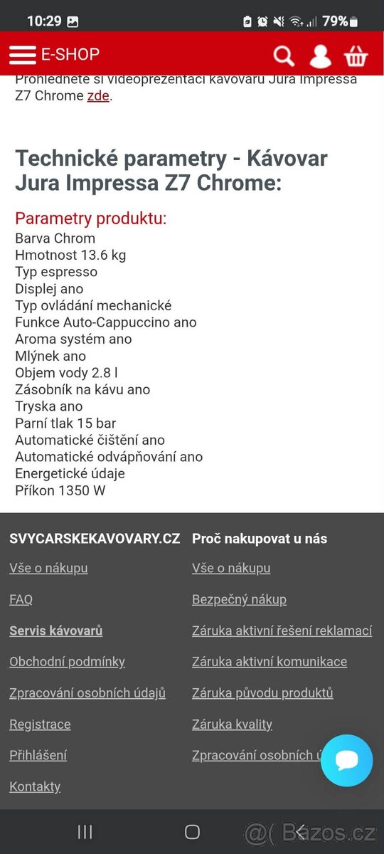 Kávovar JURA Impressa z7 - 8