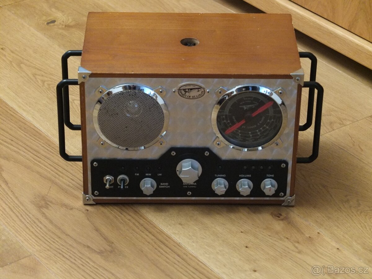 Spirit of St.Louis Field Radio-Přenosné FM/AMrádio - 8