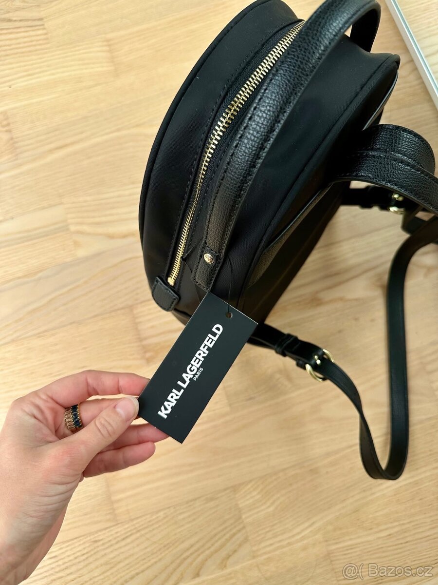 KARL LAGERFELD KRÁSNÝ BATOH MALÍ - 8