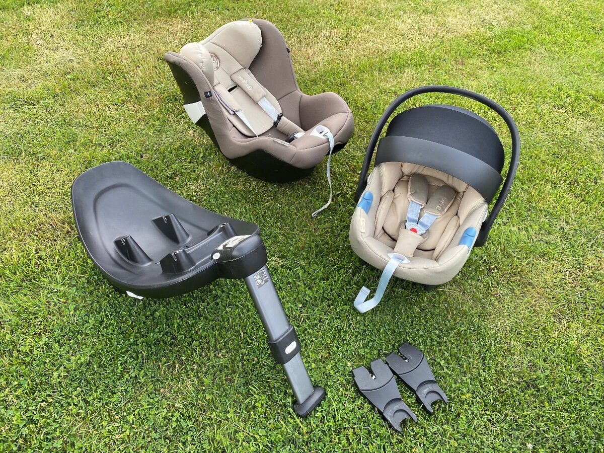 Autosedačka, základna a vajíčko Cybex - 8