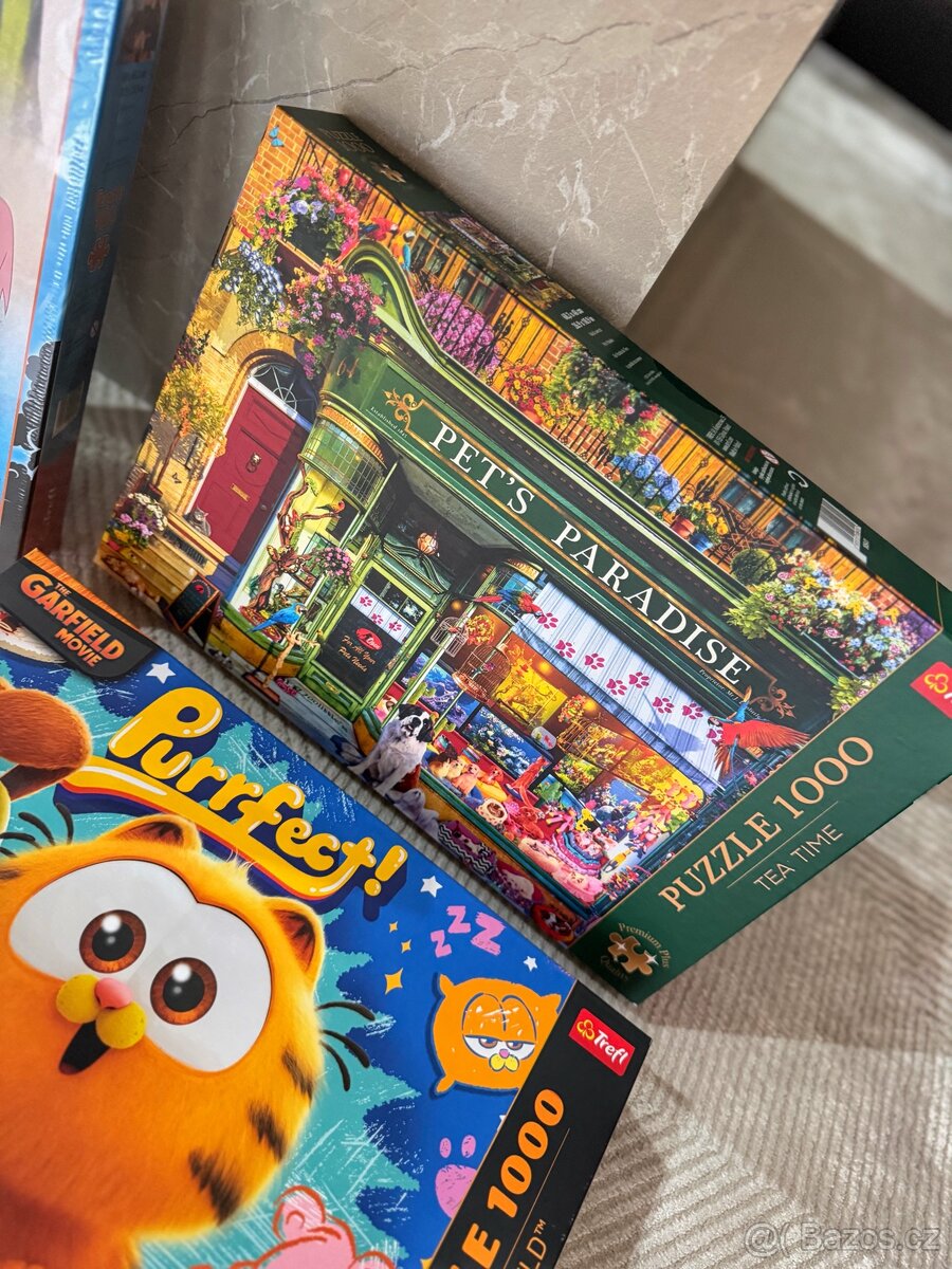 3x puzzle 1000 dílků - 8